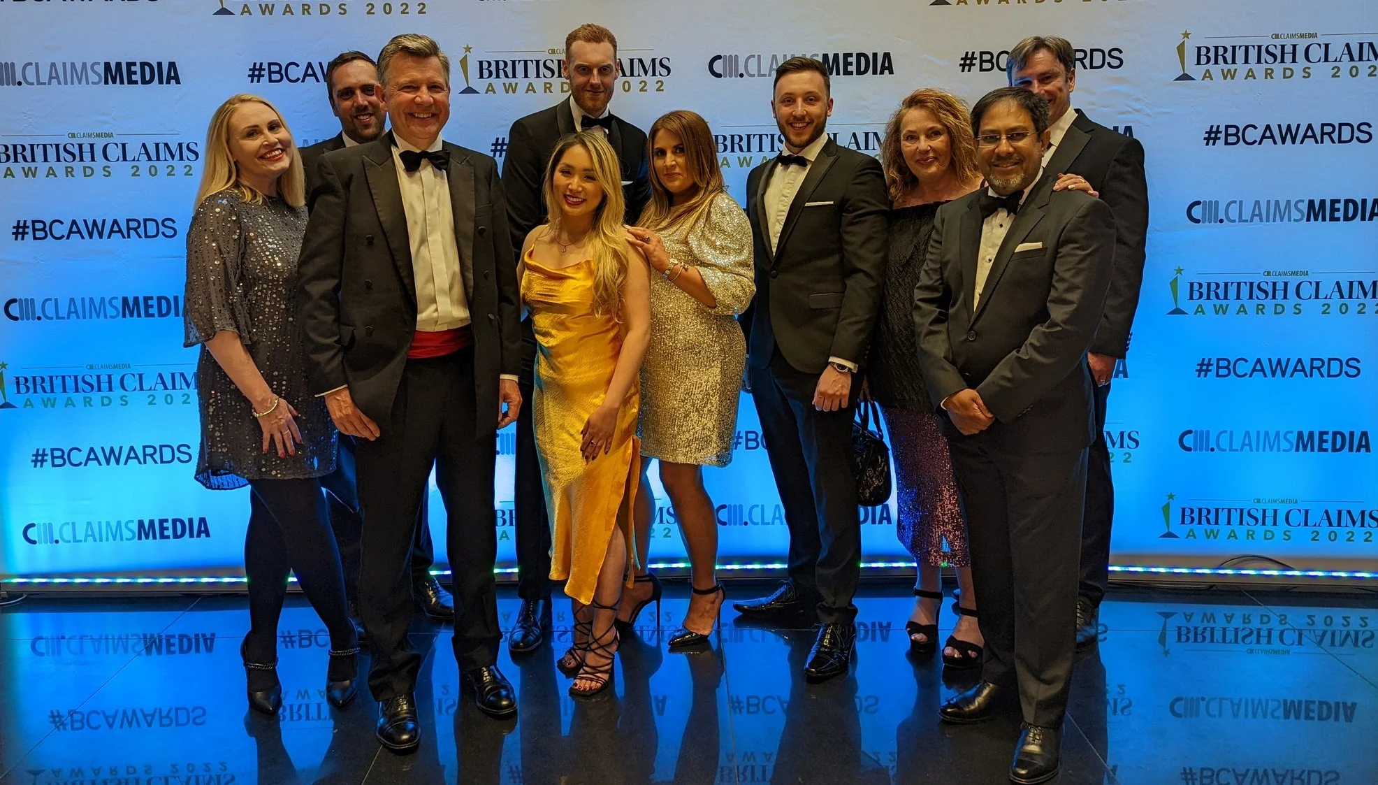 Brtish Claims Awards Group Photo