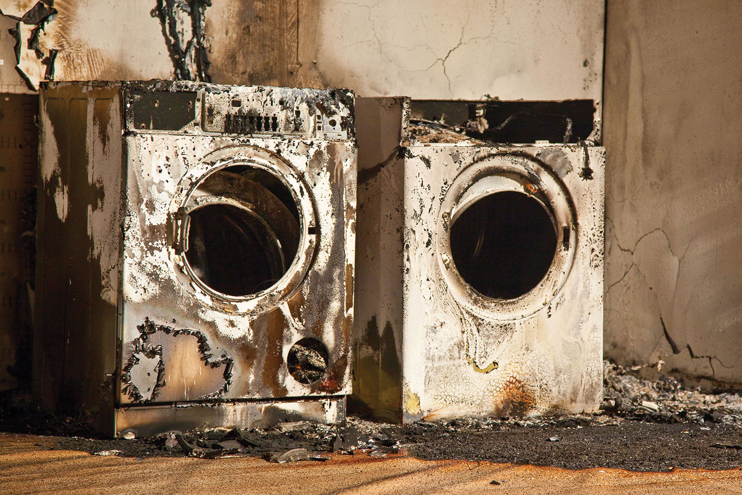 Tumble Dryer Fire