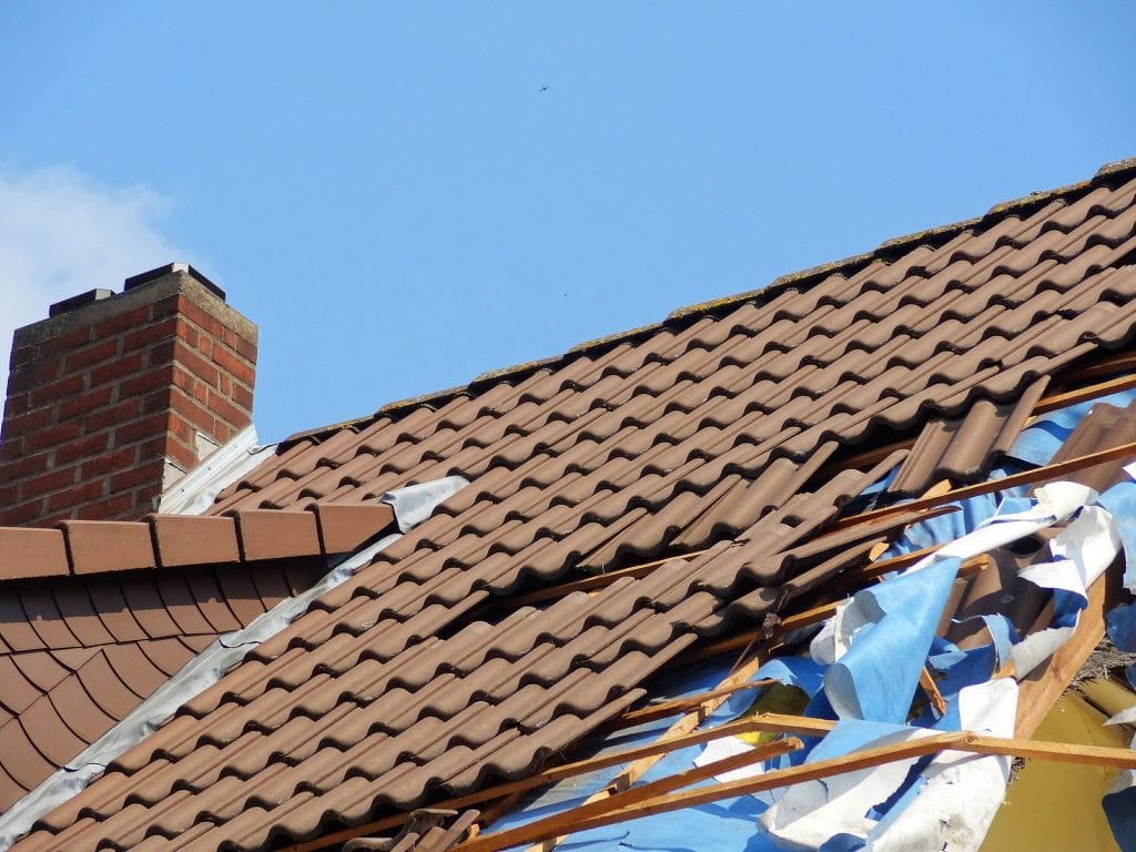 Roof Leak, becoming a disaster 