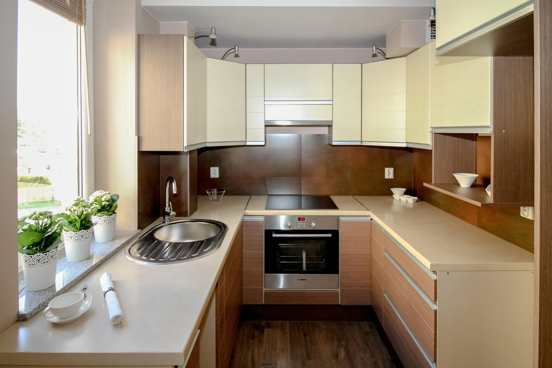 Matching items cover may impact your kitchen units or bathroom suite