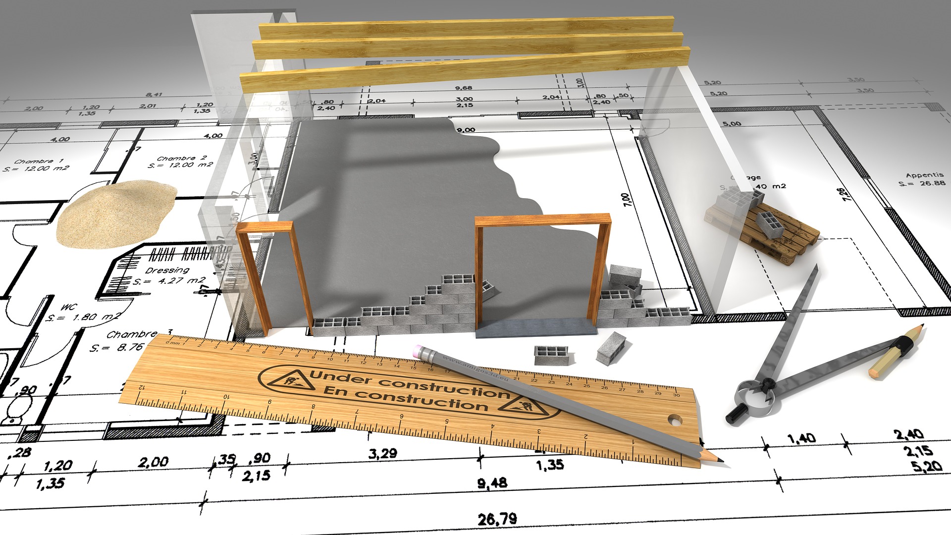 rebuild value of house